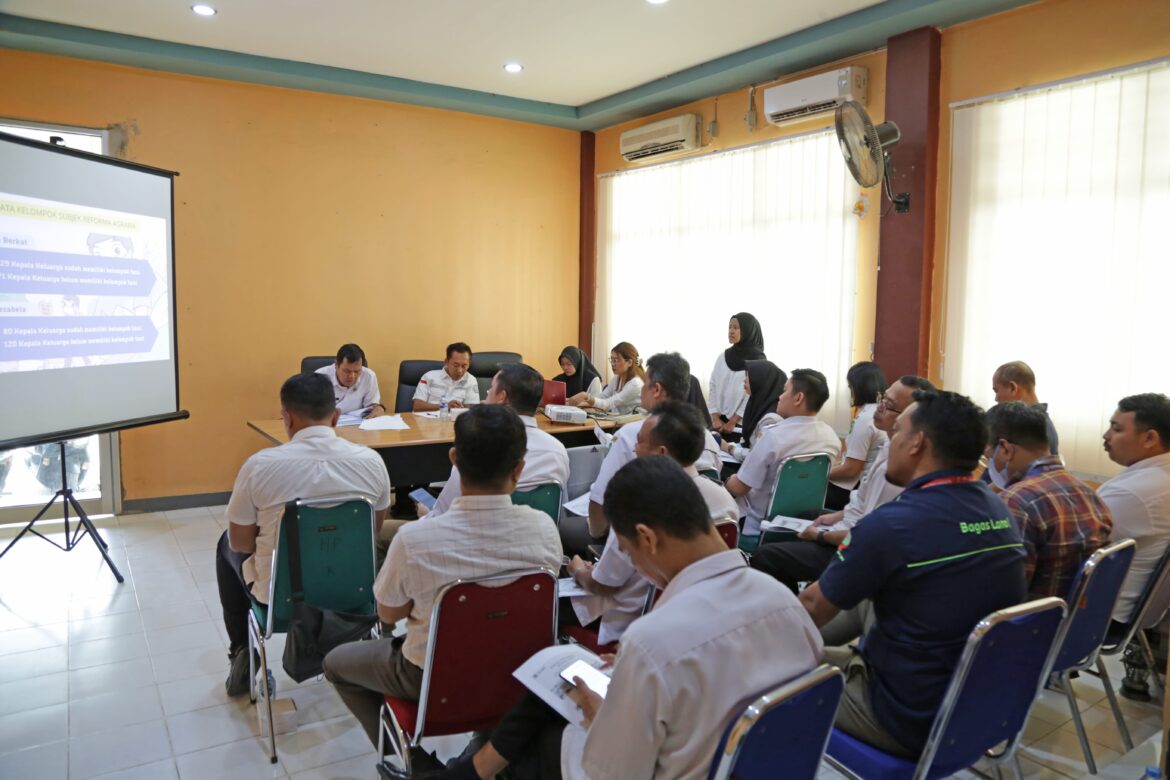 Kantah Bengkayang Gelar Rapat Fasilitasi Pendampingan Usaha Akses Reforma Agraria 2025