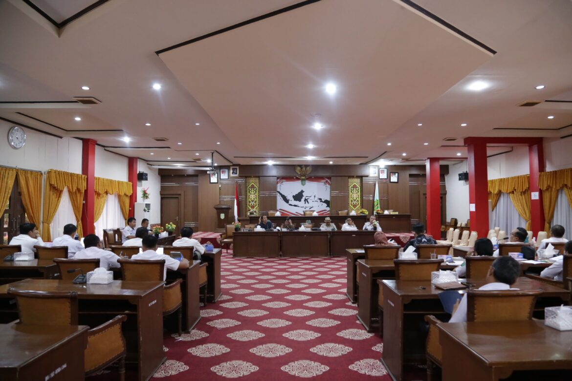 Kantor Pertanahan Kabupaten Bengkayang Hadiri Rapat Pembahasan Raperda RPJMD 2025–2029 Bersama PANSUS II DPRD dan Pemerintah Daerah