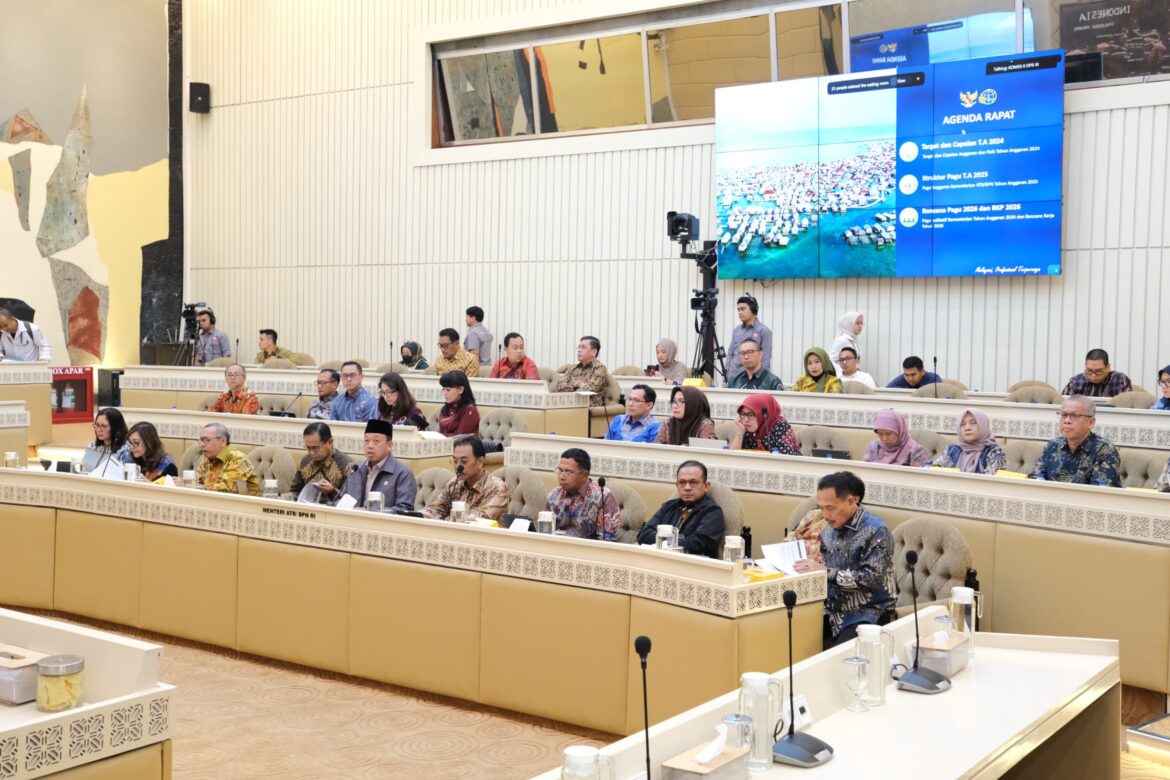 Raker dengan Komisi II DPR RI, Menteri Nusron Berkomitmen Gunakan Anggaran untuk Membuat Layanan Pertanahan Semakin Akurat, Prudent, dan Akuntabel
