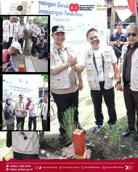 GEMAPATAS 2025: Wujud Nyata Kepedulian Masyarakat Ketapang Terhadap Batas Tanahnya