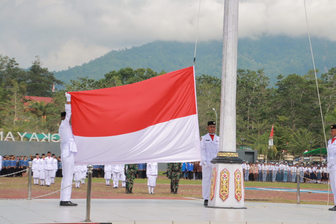 Kantah Bengkayang Ikuti Upacara HUT ke-80 Kemerdekaan RI