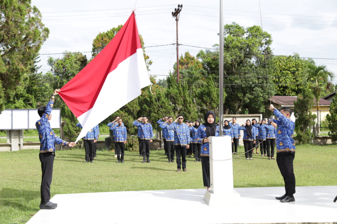 Kantor Pertanahan Kabupaten Bengkayang Gelar Upacara Peringatan Hari Sumpah Pemuda 2025
