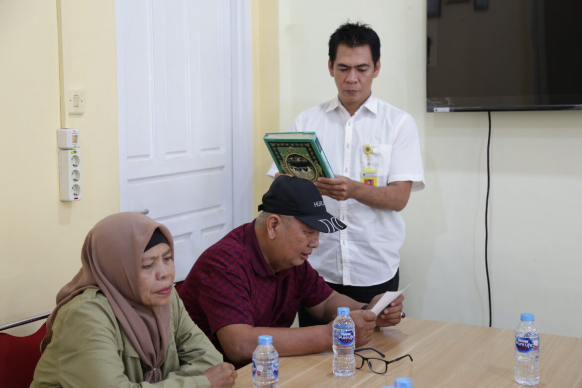 Kantor Pertanahan Kabupaten Bengkayang Laksanakan Pengambilan Sumpah Penggantian Sertipikat yang Hilang