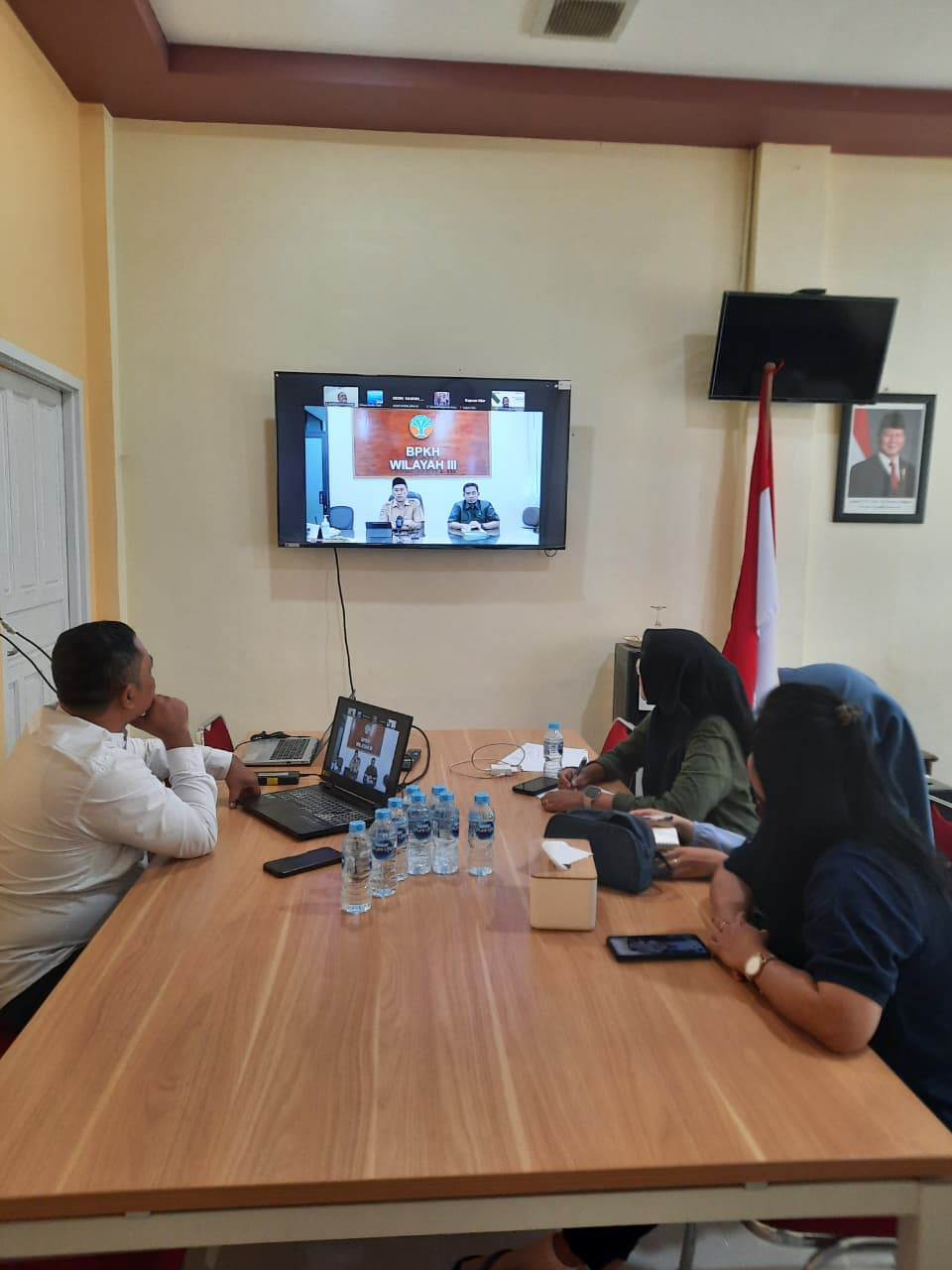 Kantor Pertanahan Kabupaten Bengkayang Ikuti Rapat Pembahasan Penataan Batas Kawasan Hutan Lindung dan Tahura Gunung Pandan Puloh