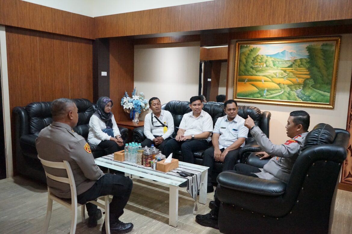 Kepala Kantor Pertanahan Kabupaten Bengkayang Lakukan Kunjungan Silaturahmi ke Polres Bengkayang