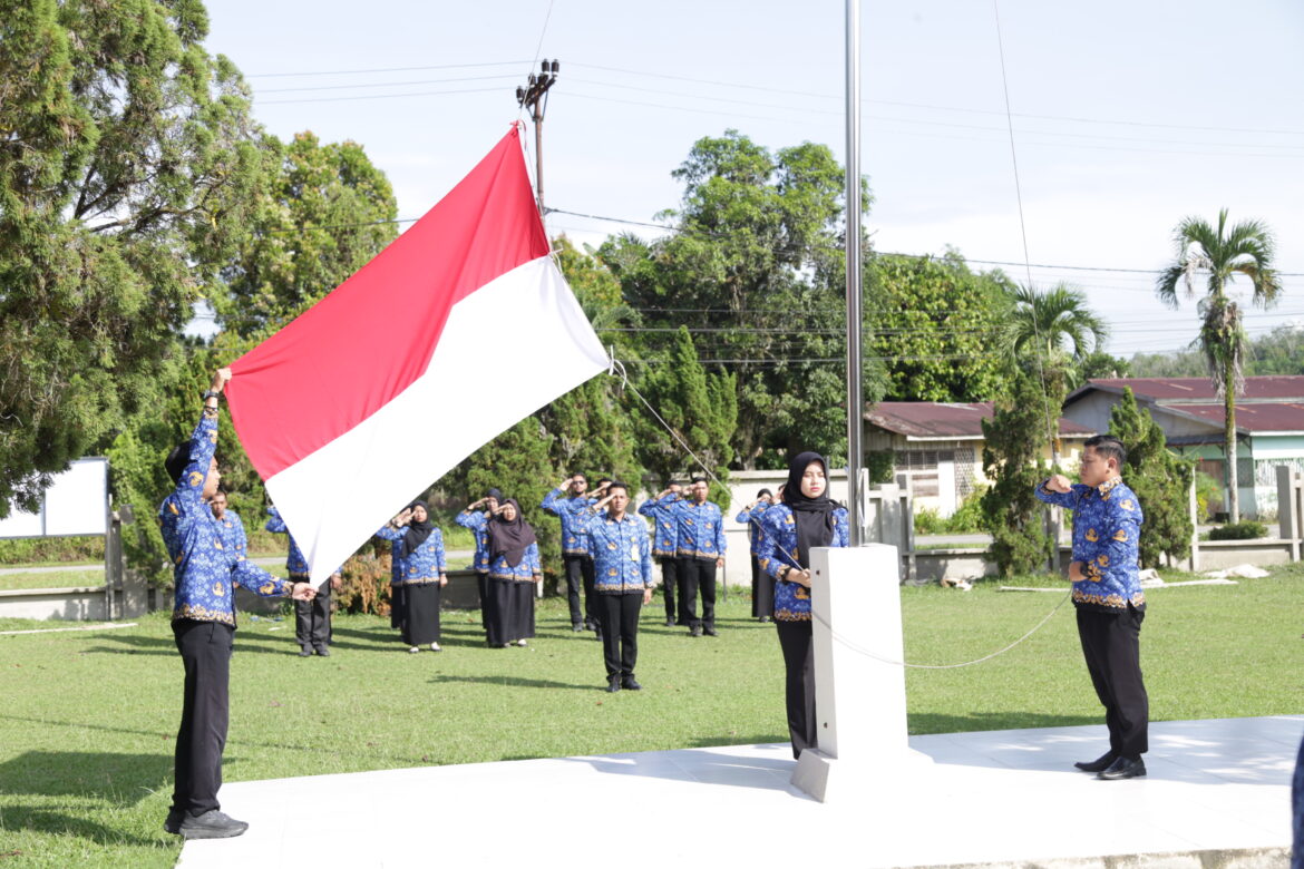 Kantor Pertanahan Kabupaten Bengkayang Gelar Upacara Peringatan Hari Pahlawan Nasional 10 November 2025