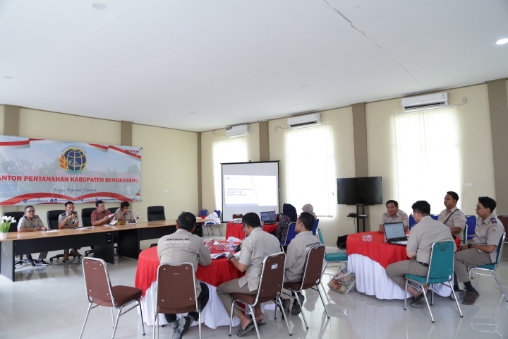 Kantor Pertanahan Bengkayang Gelar Presentasi Akhir Peta Zona Nilai Tanah Skala 1:10.000