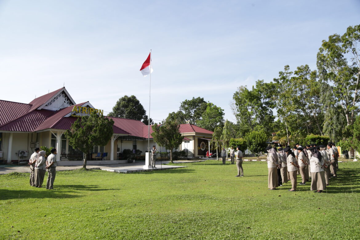 Kantor Pertanahan Kabupaten Bengkayang Gelar Apel Pagi, Perkuat Disiplin dan Profesionalisme Pegawai