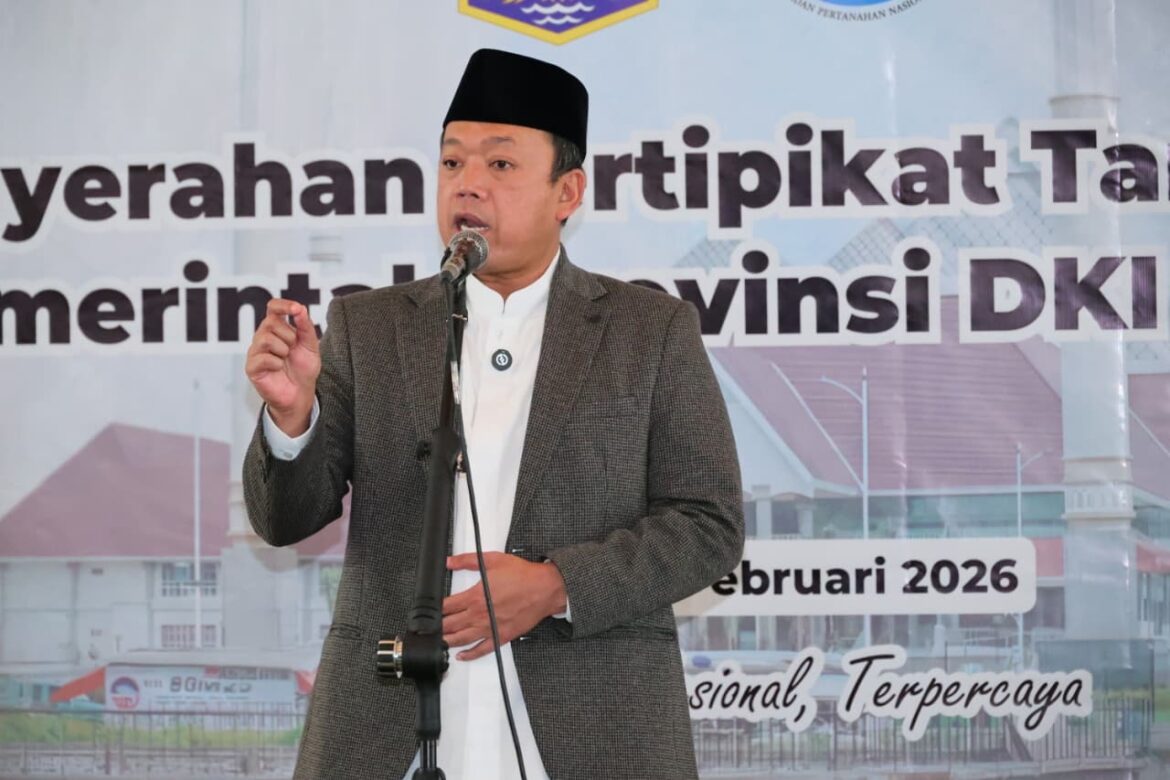 Menteri Nusron Ungkap Kontribusi ATR/BPN terhadap Pendapatan DKI Jakarta Tembus Rp3,9 Triliun di 2025