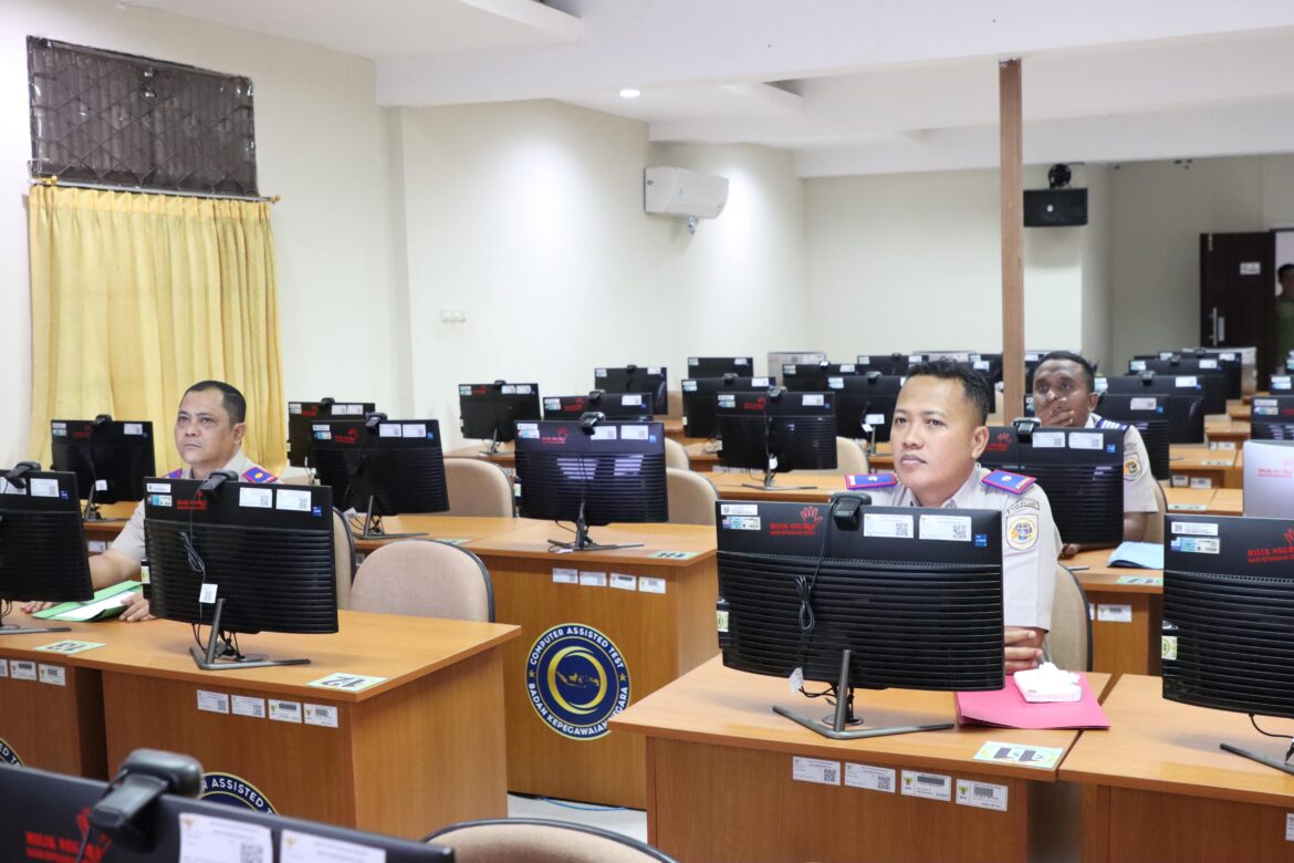 Kepala Kantor Pertanahan Kabupaten Bengkayang Ikuti Ujian Dinas 2026 di Pontianak