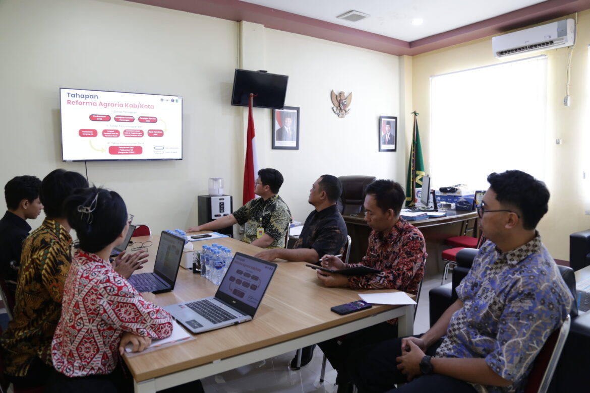 Kantor Pertanahan Kabupaten Bengkayang Gelar Data GTRA, Perkuat Strategi Reforma Agraria
