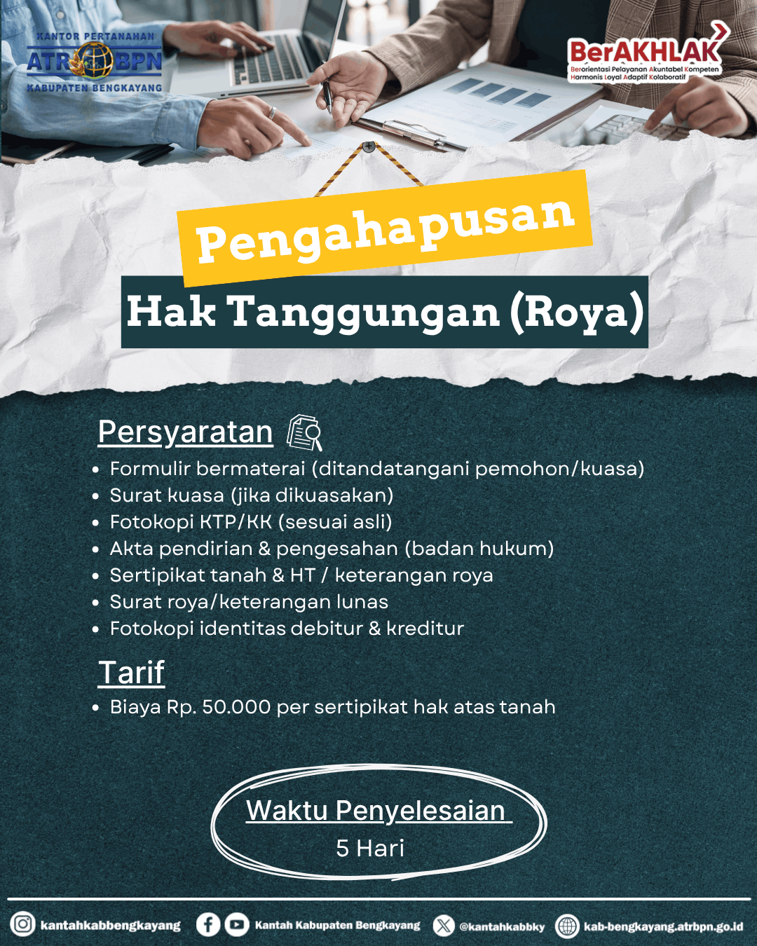 Pentingnya Penghapusan Hak Tanggungan (Roya) Pasca Pelunasan Utang